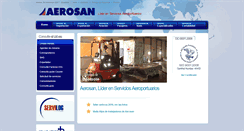 Desktop Screenshot of aerosan.cl